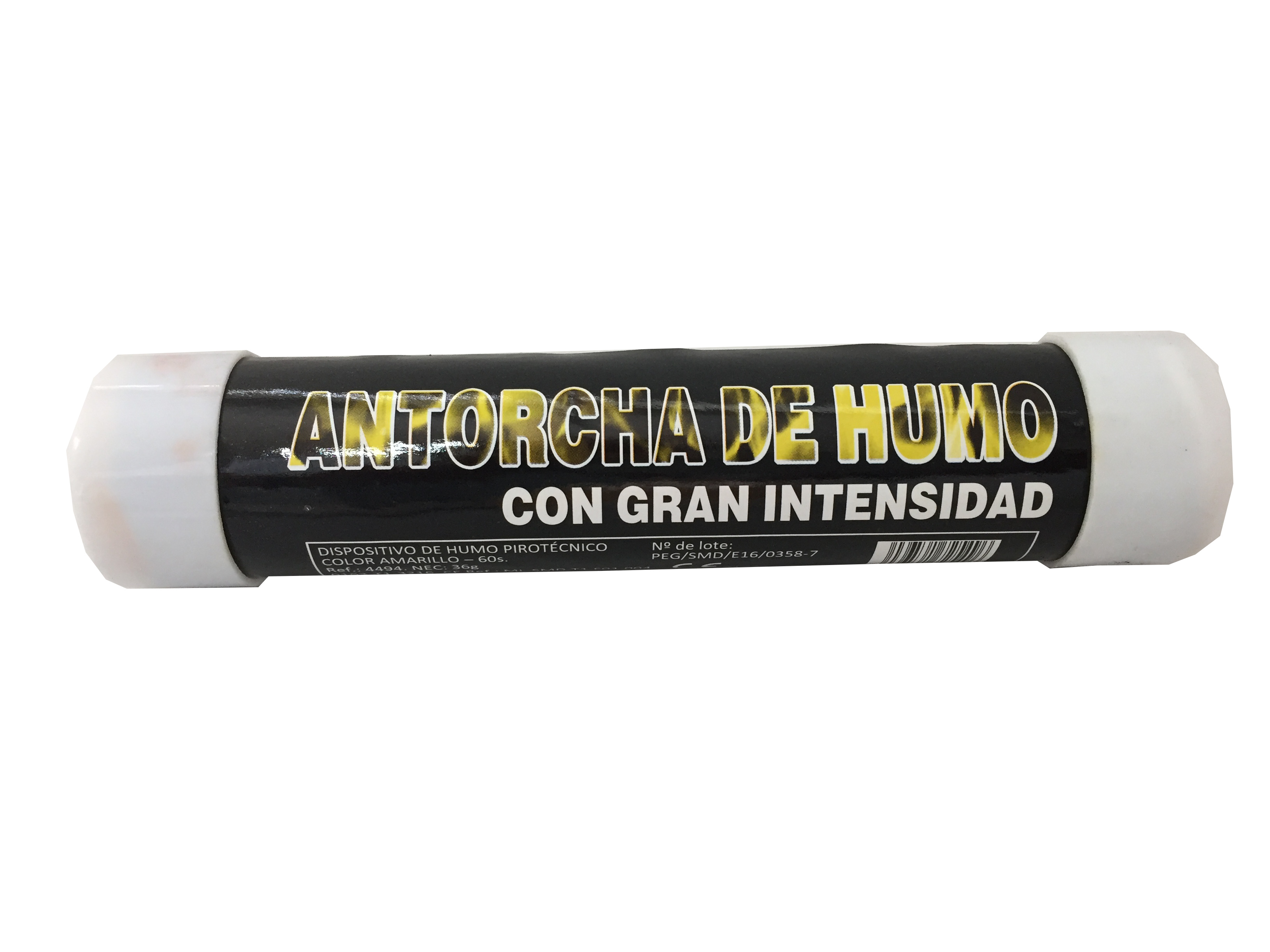 Antorcha de humo gran intensidad amarillo